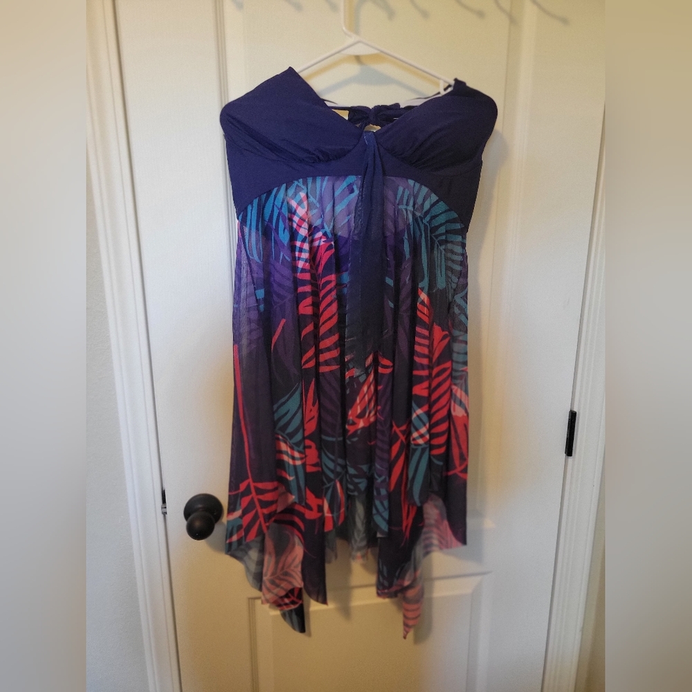 Plus size womans swing suit